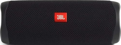 JBL FLIP 5, Waterproof Portable Bluetooth Speaker, Black, Small | Sounds better than ever, Bring the party anywhere, Make a splash with IPX7 waterproof design, A rainbow of colours - color: Black