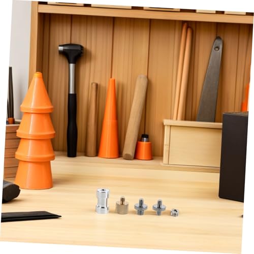 Ipetboom Microphone Stand Adapter for Tripod and Camera Mount, Aluminum Alloy Screw Conversion Kit, Easy to Carry Better Fit for Dynamic Photography Sessions