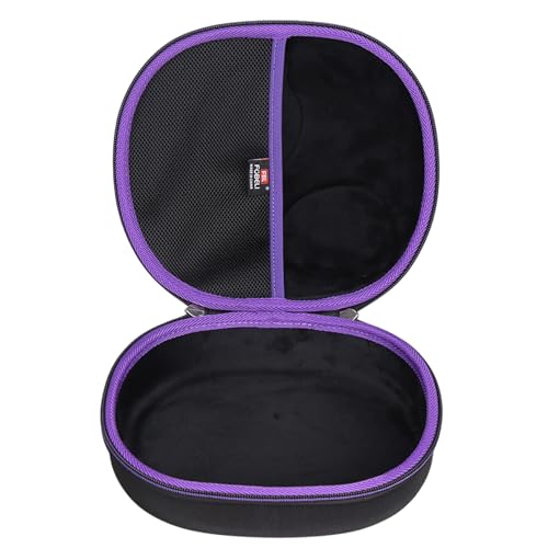 FBLFOBELI Hard Headphone Storage Case for Silensys E7 / PurelySound E7 / MOVSSOU E7 / COWIN E7 / Tapela E7 / Audonia E7 Active Noise Cancelling Bluetooth Headphones (Case Only) (Purple) - color: Purple