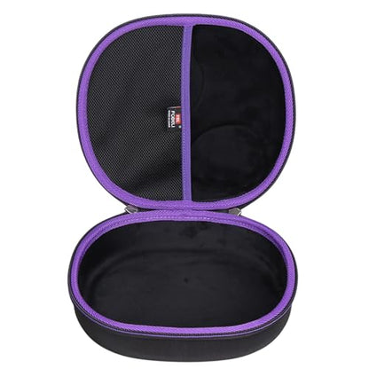 FBLFOBELI Hard Headphone Storage Case for Silensys E7 / PurelySound E7 / MOVSSOU E7 / COWIN E7 / Tapela E7 / Audonia E7 Active Noise Cancelling Bluetooth Headphones (Case Only) (Purple) - color: Purple