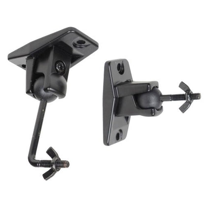 VideoSecu 5 Black Universal Satellite and Audio Speaker Mount Bracket for Wall or Ceiling MS40B5 WM6