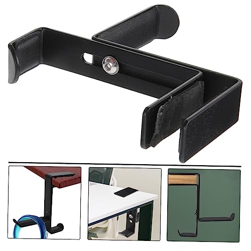 LIFKOME Aluminum Headphone Stand Holder Desk Clamp for Hooks Under Desk Headset Rack