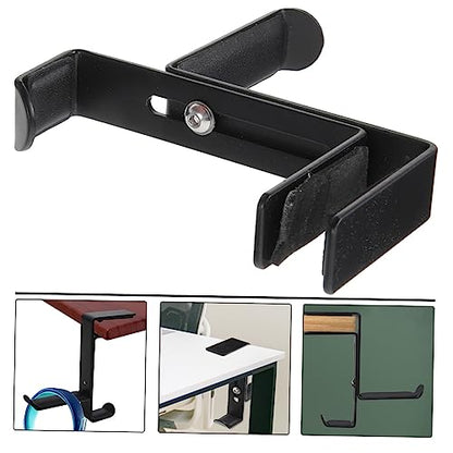 LIFKOME Aluminum Headphone Stand Holder Desk Clamp for Hooks Under Desk Headset Rack