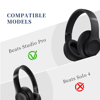 Studio Pro 2023 Replacement Headband & Hinge Replacement for Studio Pro 2023 Headphone,Durable Parts Accessories Repair Kit Set (Black) - color: Black