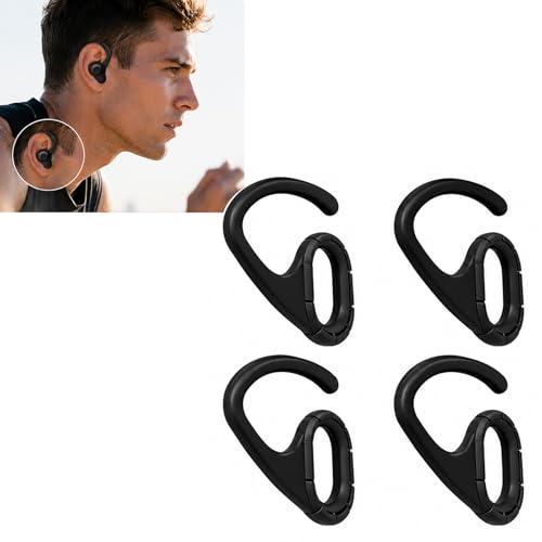 Anti-Drop Ear Hooks Compatible with JBL Tune Buds - 4 Pack Sports Earbud Stabilizers, Non-Slip Ear Hooks, Wireless Headphone Accessories