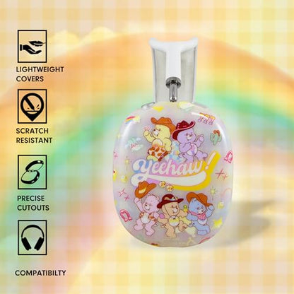 Sonix x Care Bears Protective Case for AirPods Max Headphones - Stylish TPU Hard Shell Ear Cup Covers | Cowbears - color: Cowbears