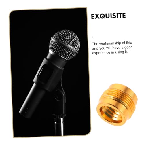 8Pcs Microphone Adapter Set Female to Male Thread Adapters for Secure and Stable Mic Mounting Vibration Dampening Design Quick and Simple Installation