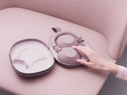 Sony WH-1000XM6 The Best Noise Cancelling Wireless Headphones, Sand Pink - color: SAND PINK