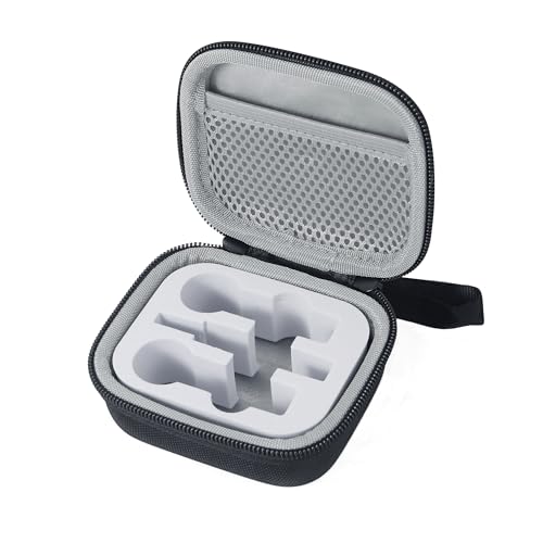 Portabe Wireless Microphone Case Lav Mic Bag Audio Gear Travel Case for PQRQP 3 in 1 Wireless Lavalier Microphones Lapel Mics Plug-Play Clip on Lapel Mic wireless lavalier microphone systems
