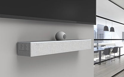 AMX Acendo Vibe Conferencing Sound Bar with Camera, Grey - color: Gray, style: with Camera