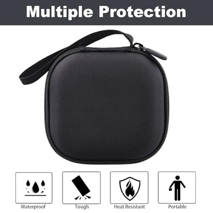 Aenllosi Case for Bose SoundLink Micro 2nd Gen Speaker, Black | EVA case construction, Water-resistant design, Dust-resistant design, Protective case only - color: Black-, style: Hard Case for Bose SoundLink Micro 2nd Gen