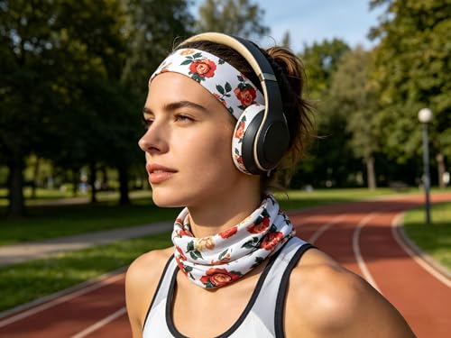 Replacement Ear Pads Compatible with Beats Studio 3 Wireless White Flower - color: White Flower