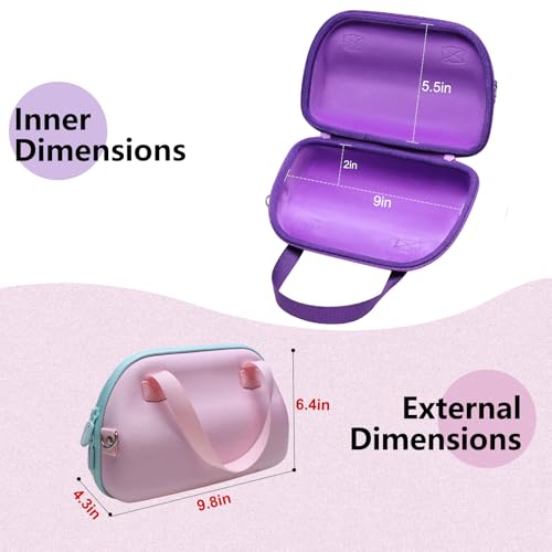 LTGEM Case Compatible with JBL Charge 6 /Charge 5 /Charge 4 Portable Speaker with Removable Strap, Blue - color: 2.Blue