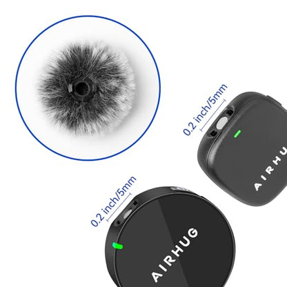 Wind Muff for AIRHUG 30/33 Wireless Lavalier Microphone, 5 Pack
