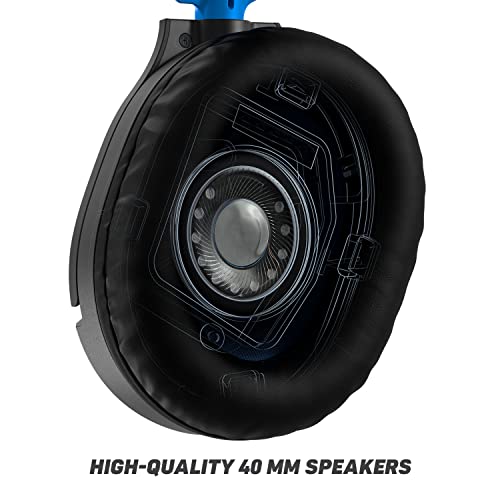 Turtle Beach Recon 70 Multiplatform Gaming Headset for PS5, PS4, Xbox Series X|S, Xbox One, PC & Mobile w/ 3.5mm Wired Connection - Flip-to-Mute Mic, 40mm Speakers, Lightweight Design, Black