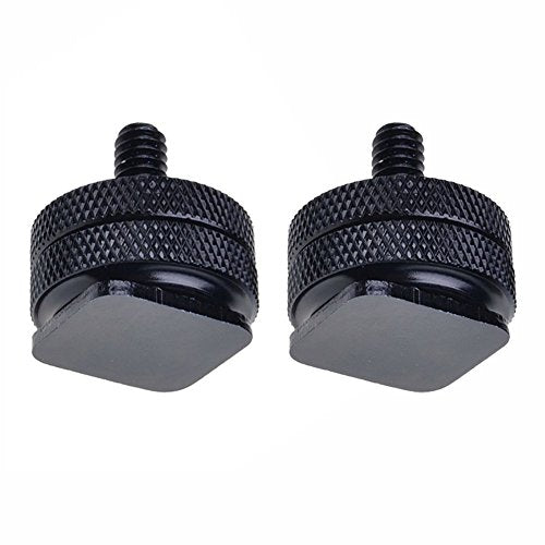 Neewer Two(2) Pack of Durable Pro 1/4" Mount Adapter for Tripod Screw to Flash Hot Shoe - style: HW-08(2-Pack)
