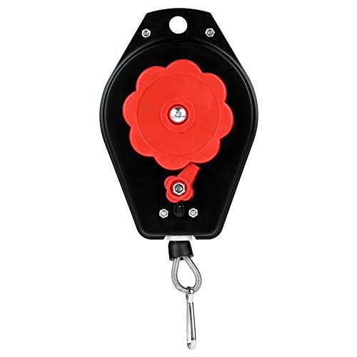 Spring Balancer Retractable Tool Hanger, Heavy Duty Tool Hanging Holder with Positioner, Adjustable Retractable Tool Balancer 0.6-2kg, Multifunctional Load Balancer Spring Balancer Retractable Tool