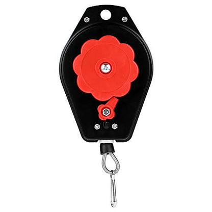 Spring Balancer Retractable Tool Hanger, Heavy Duty Tool Hanging Holder with Positioner, Adjustable Retractable Tool Balancer 0.6-2kg, Multifunctional Load Balancer Spring Balancer Retractable Tool