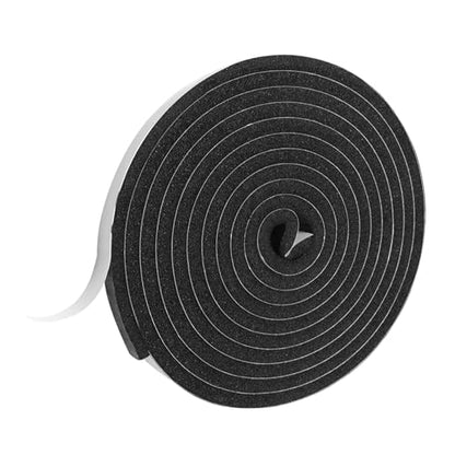 Foam Insulation Tape self Adhesive, 1/2In x 1/4In x 10ft Weather Stripping for Doors and Windows,Sound Proof soundproofing Door Seal,Weatherstrip,Pipe Cooling, Air Conditioning Seal Strip - size: 1/2 in x 1/4 in x 10 ft