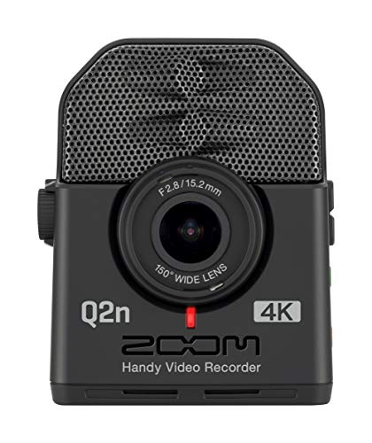 Zoom Q2n-4K Video Recorder for Musicians, Streamers & Filmmakers | Stereo Microphones, Webcam Mode