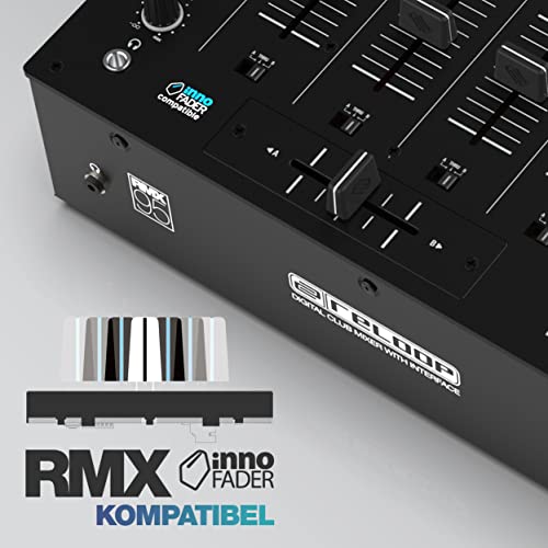 Reloop RMX-95 DJ Club Mixer with FX and Dual USB Audio Interface