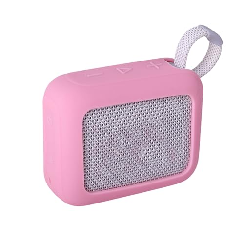 Silicone Case Cover for GO 4 GO4 Bluetooth-Compatible Full Cover Thickened Protective Sleeve Protective Sleeve - color: Red