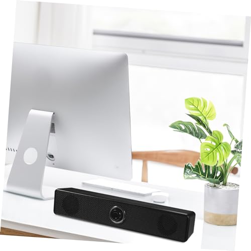 ARTIBETTER Soundbar Speaker Led Lighting Volume Wired Connection Compatible Tablets and Computers for Desktop Use and Home Audio Setup
