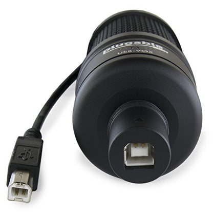 Plugable USB Studio Microphone - Podcast Microphone, Tripod Mounted Cardioid Condenser Microphone Optimized for Streaming TwitchMixerYouTubeDiscord (Compatible with Windows, macOS, Linux PCs)