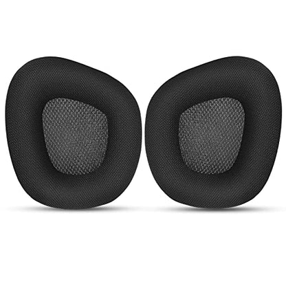 Replacement Ear Pads Cushions for Corsair Void & Corsair Void PRO RGB Wired/Wireless Gaming Headsets with Black Mesh Fabric, Memory Foam - Black - style: Full Mesh