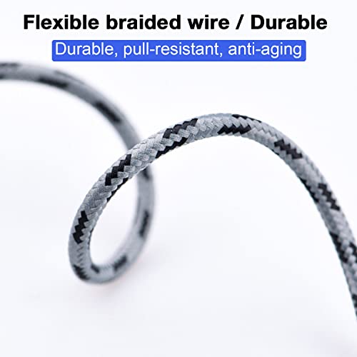 1FT USB Micro to iOS DJI Remote Controller Cable for iPhone 14 Pro, DJI Mavic Mini(1st Gen), Mini SE, Mavic Pro, Spark, 2 Pro Zoom,Mavic Air,Platinum, Phone/Tablet 90 Degree Data OTG Cord Accessories - size: 1FT(12in), style: Micro to IOS