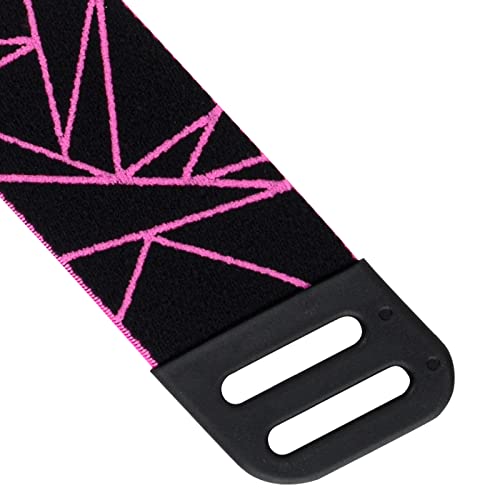 Geekria Mesh Fabric Headband Pad Compatible with Logitech G733, G335, G535 Headphones, Replacement Band Repair Part (Black/Pink) - color: Black Pink