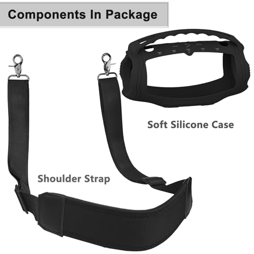 Silicone Case and Shoulder Strap for JBL Xtreme 4 Bluetooth Speaker | Silicone Cover for Xtreme 4 Portable Bluetooth Speaker Accessories, Protective Case with Adjustable Carrying Strap - size: for Xtreme 4