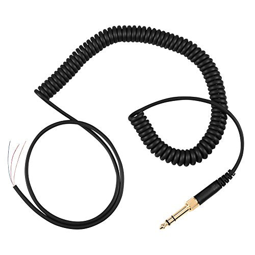 Mugast Earphones Cable, Headphones Audio Spring Wire Coil Cable Replacement for 770 / 770Pro / 990 / 990Pro