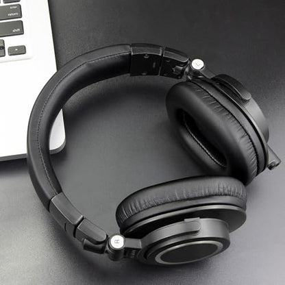 SOULWIT Headband for ATH M50X - Black | for Audio Technica M50, M50X, M50XWH, M50XBT, M50XBT2, M50S/LE Headphones - color: Black