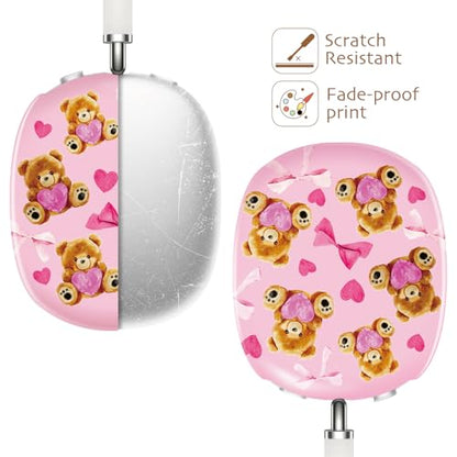 iBenzer Protective Case for AirPods Max Headphones, Ear Cups Cover for Apple AirPods Max (2024 USB-C / 2020 Lightning), Teddy's Dream, AP-MAX-115 - color: Teddy's Dream