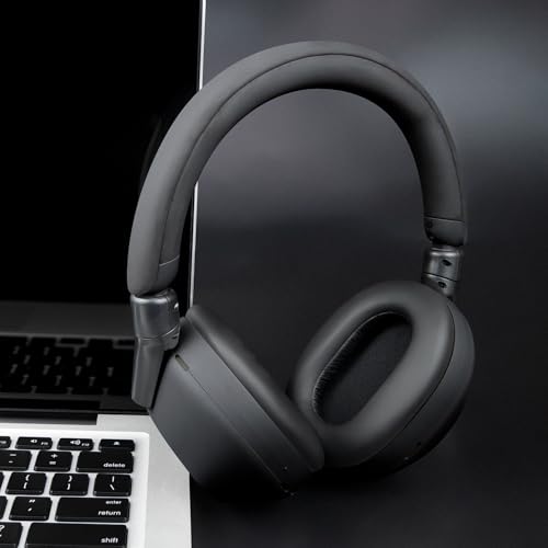 SOULWIT Hinge for Sony WH-1000XM5 - Black | Protective Connectors for WH1000XM5(XM5) Headband Side Cover Slider to Fix and Prevent Breakage - color: Black