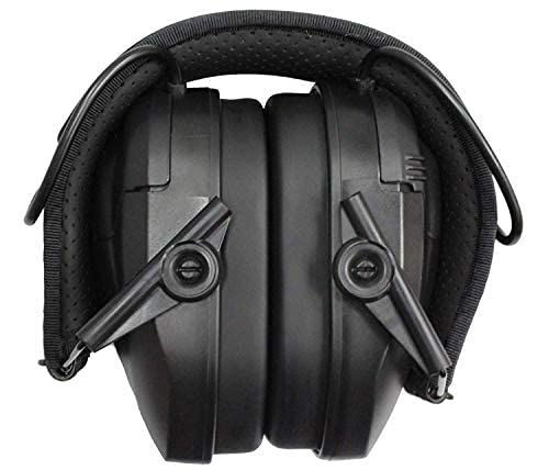 Walker's Razor Slim Electronic Earmuffs | Protective Case - color: American Patriot/Black
