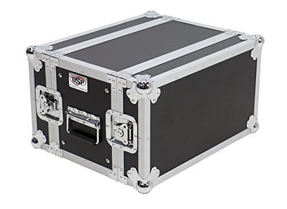 OSP Cases | ATA Road Case | 6-Space Effects Rack | 10" Deep | RC6U-10 - size: 6 Space, 10"