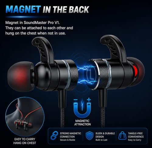 KASOTT SoundMaster Pro V1 - Gaming Earphones with Dual Audio Drivers,Battle Buds,in-Line Mic with Mute and Volume Control, Compatible with Xbox Series,Xbox One,PS5,PS4,Switch,Pc with 3.5mm Aux