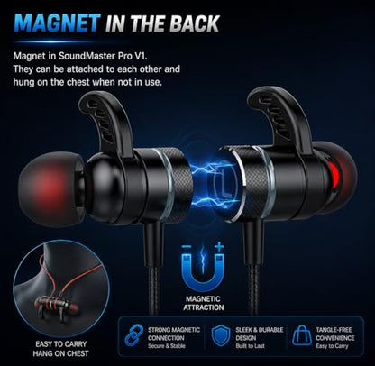 KASOTT SoundMaster Pro V1 - Gaming Earphones with Dual Audio Drivers,Battle Buds,in-Line Mic with Mute and Volume Control, Compatible with Xbox Series,Xbox One,PS5,PS4,Switch,Pc with 3.5mm Aux