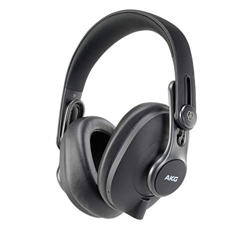 AKG Pro Audio K371BT Bluetooth Wireless Over-Ear, Closed-Back, Portable, Foldable Studio Headphones. 50mm Drivers. Astounding Frequency Response - 5 Hz to 40 kHz. Black - style: K371BT