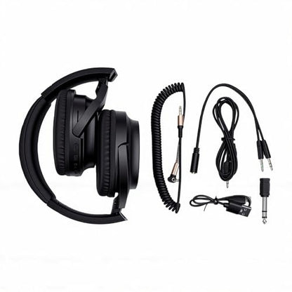 Zopsc Wireless Bluetooth 5.4 Studio Monitor Headphones Over Ear, 40mm Drivers HiFi Stereo, Wired Wireless Headset for Recording Mixing DJ Guitar Amp PC, 6.35mm 3.5mm.