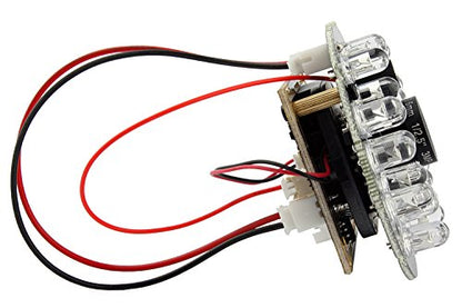 ELP H.264 1080P IR Infrared Night Vision USB Camera Module with Microphone | Wide Angle PC Webcam for Computer, UVC USB2.0 Lightburn Camera for Day Night Vision Home Security, Industrial Machine Vision - size: Infrared lens