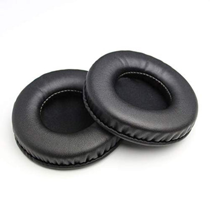 Uonlytech Headphone Ear Cushions Round Headset Ear Pads Earmuffs Replacement for Headset Headphone 80mm Black