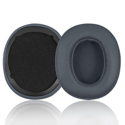 Replacement Earpads for Skullcandy Crusher EVO Headphones,Compatibel Crusher EVO Replacement Ear Pads,Upgraded Ear Covers with Soft Protein Leather,Optimized Noise Isolation Memory Foam (Dark Grey) - color: Dark Grey