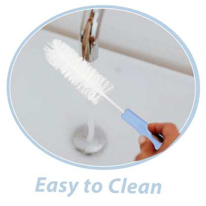 Outanaya 5pcs Hearing Aid Cleaning Brush Bristle Ear Cleaning Brush for Earwax Removal for Adults Headphone Cleaner