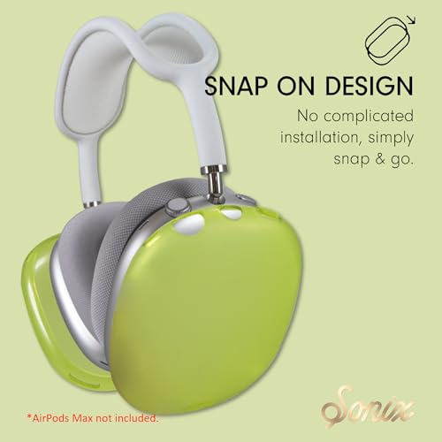 Sonix Protective Case for AirPods Max 2 & 1 | Headphones Cover | Frosted Matte Citrine - color: Frosted Matte Citrine