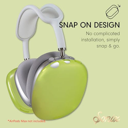 Sonix Protective Case for AirPods Max 2 & 1 | Headphones Cover | Frosted Matte Citrine - color: Frosted Matte Citrine