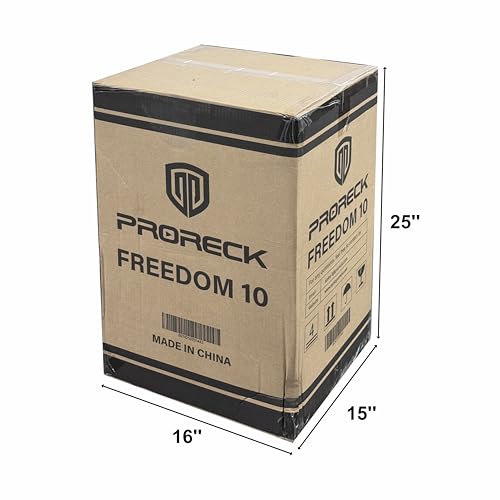 Proreck Freedom 10 500W 10'' Rechargeable Wireless Speaker with 2 Wireless Microphones, Portable PA System with Bluetooth/USB Drive Read/SD Card Reader/FM/Remote for Events, Karaoke, Outdoor - size: 10 inch