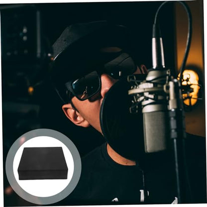 GALPADA Studio Monitor Isolation Pad Sound Absorbing Foam Platform for Subwoofer and Speaker Stability Acoustic Stand Noise Reduction Pad